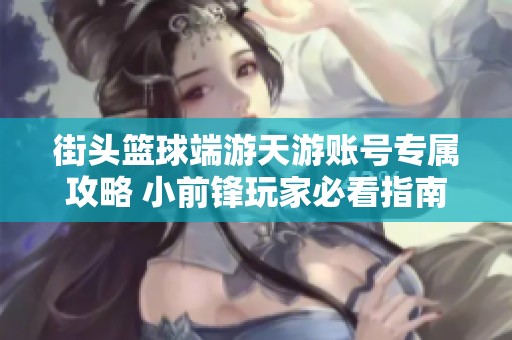 街头篮球端游天游账号专属攻略 小前锋玩家必看指南