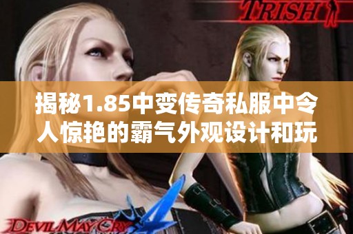 揭秘1.85中变传奇私服中令人惊艳的霸气外观设计和玩法体验